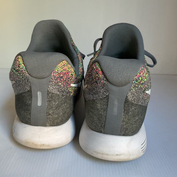 Nike LunarEpic Flyknit Multicolor Running Shoes Size 12 Men Lightweight - Picture 6 of 9